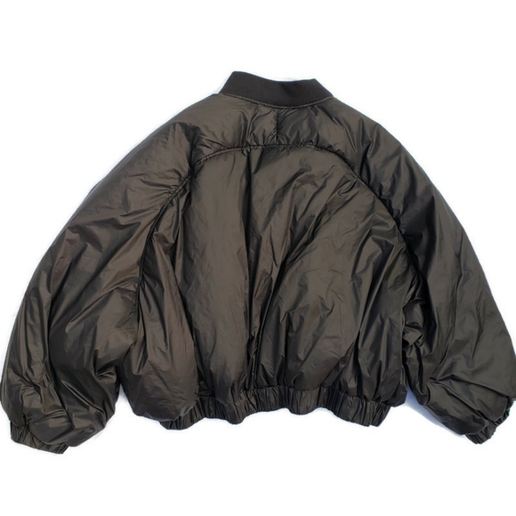 zara oversized bomber jacket